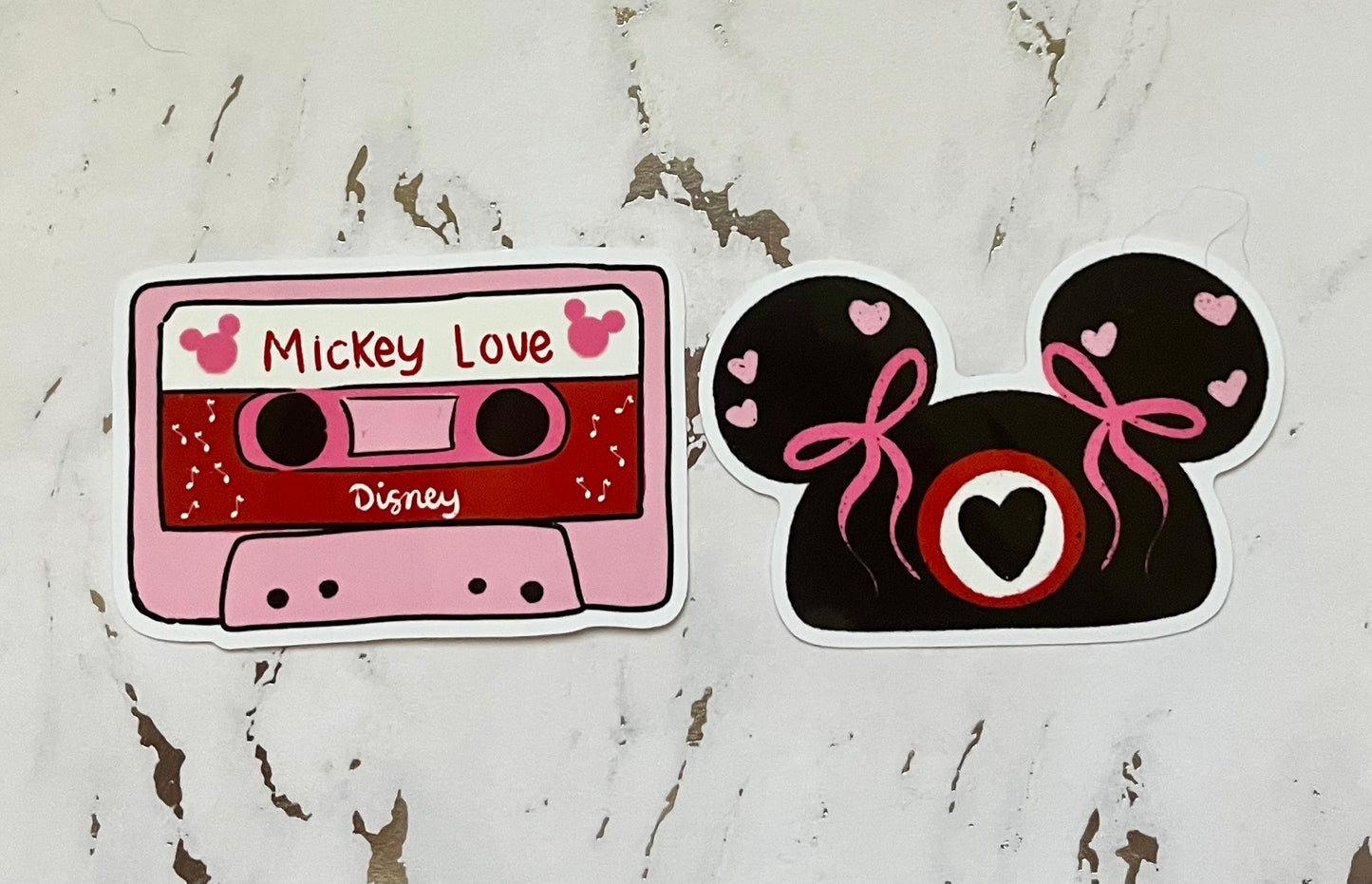 Mouse Love Waterproof Vinyl Sticker
