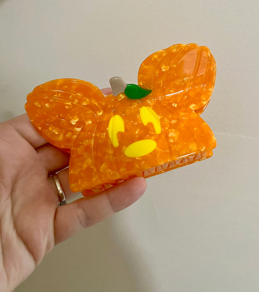Pumpkin Mouse Hair Clip