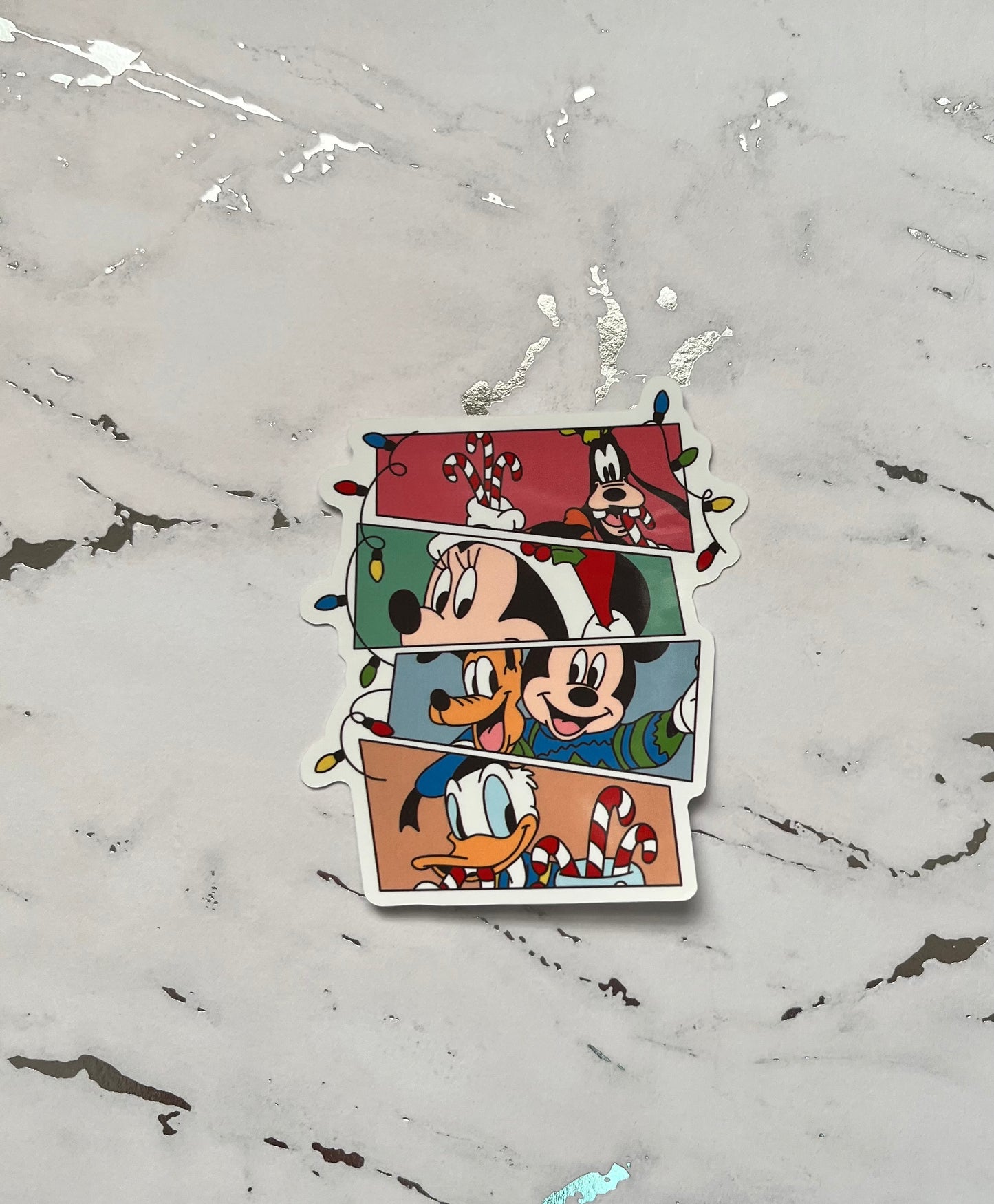 Christmas Pals Waterproof Vinyl Sticker