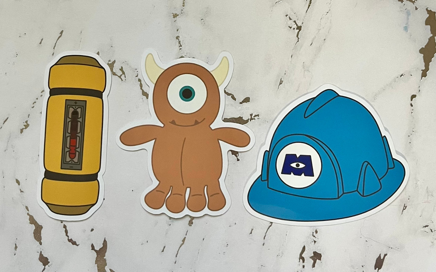 Monsters - Items Waterproof Vinyl Sticker