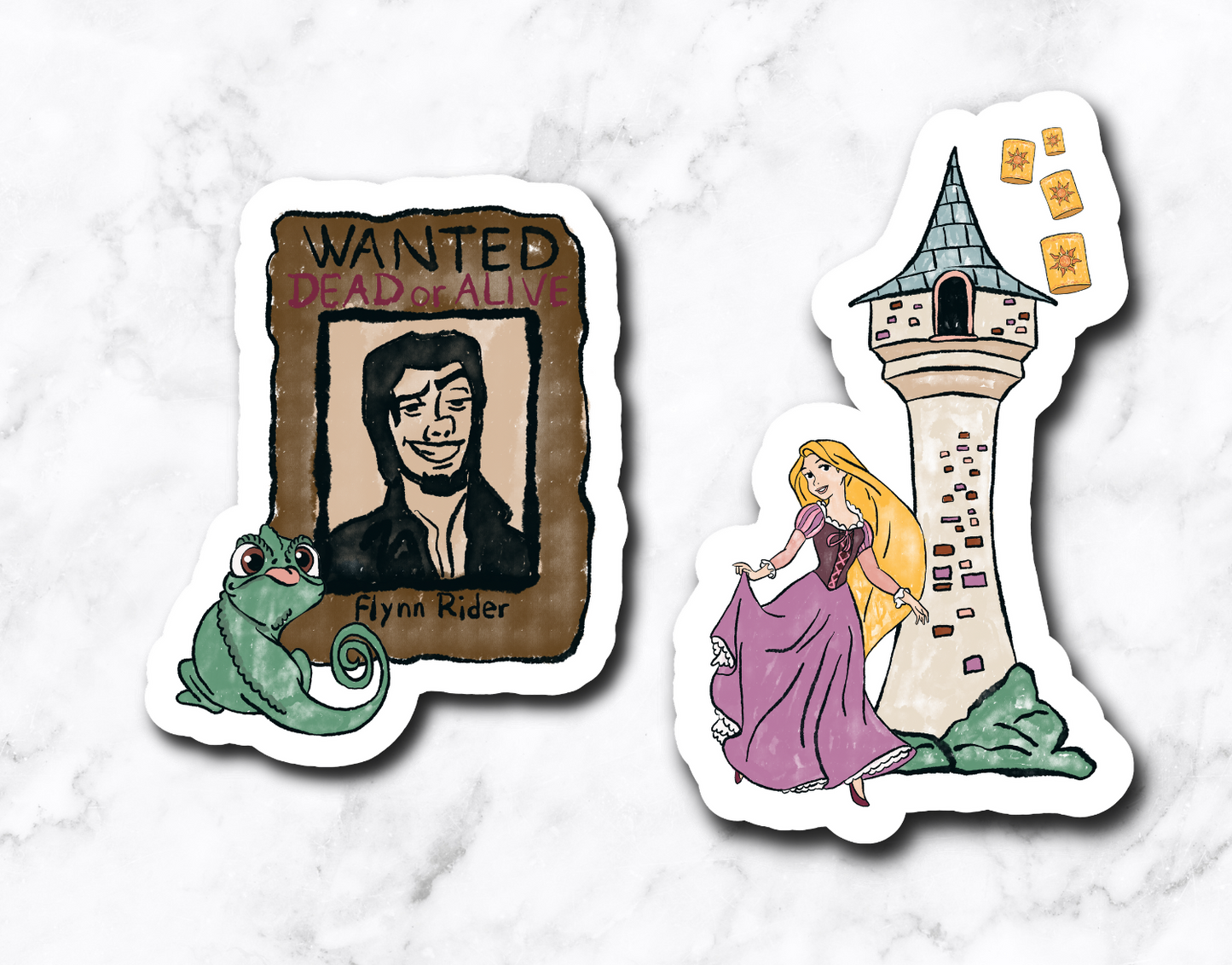 Lost Gal **set of 2 stickers**