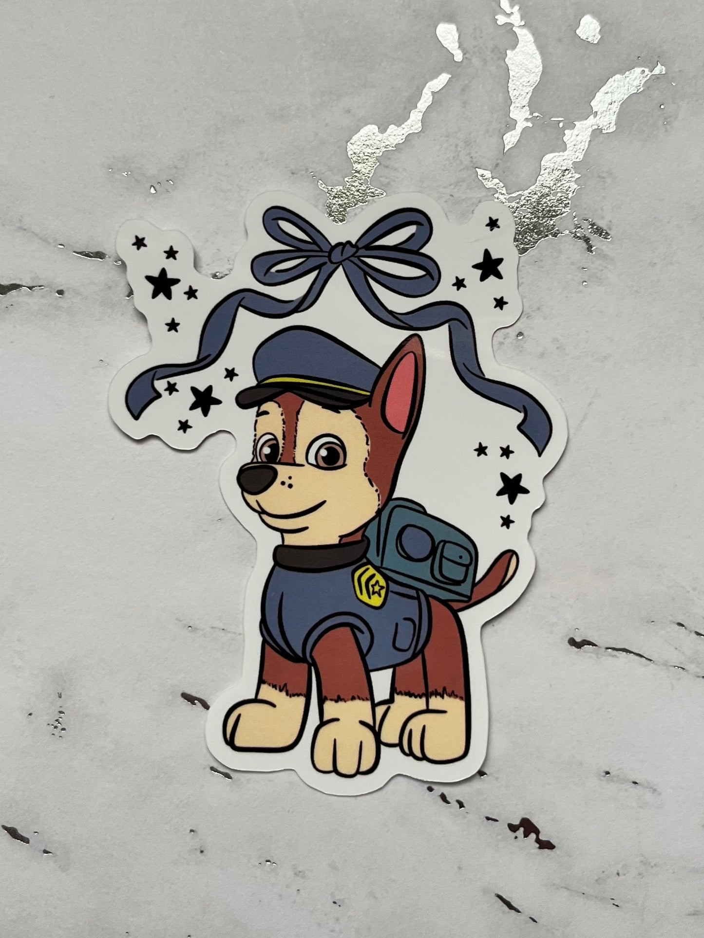 Hero Pups - Bows Waterproof Vinyl Sticker