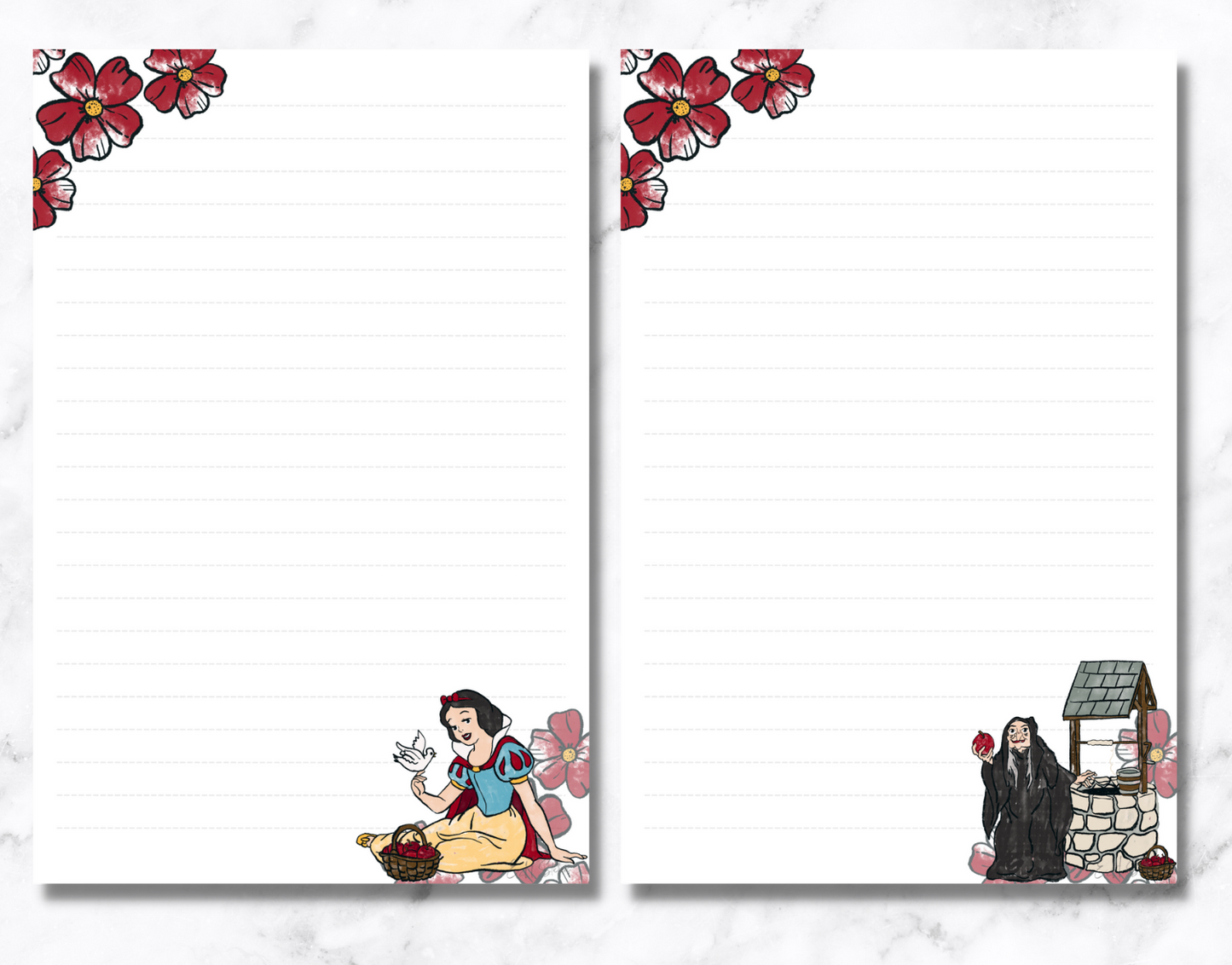 Snow Gal Notepad