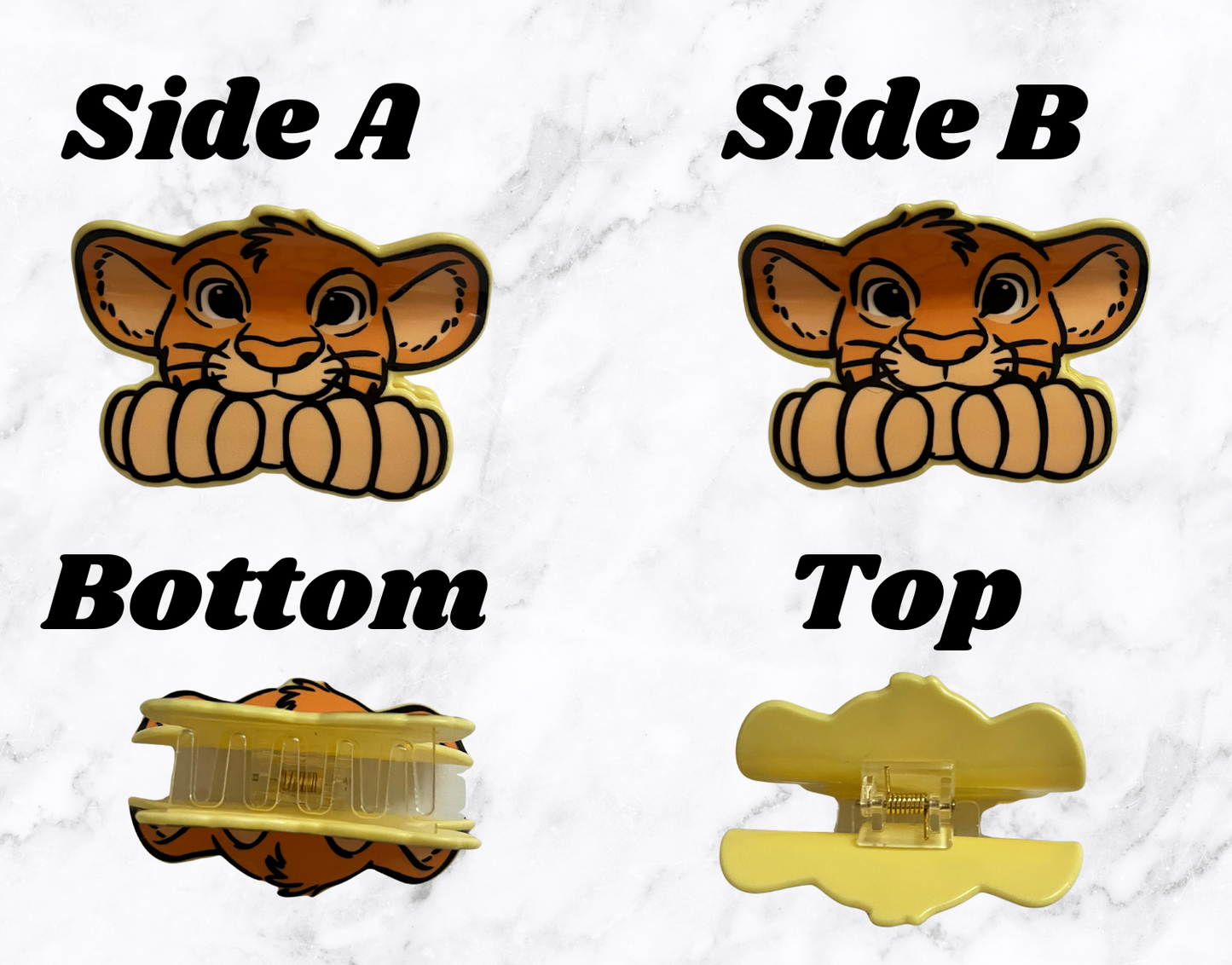 Lion Hair Clip