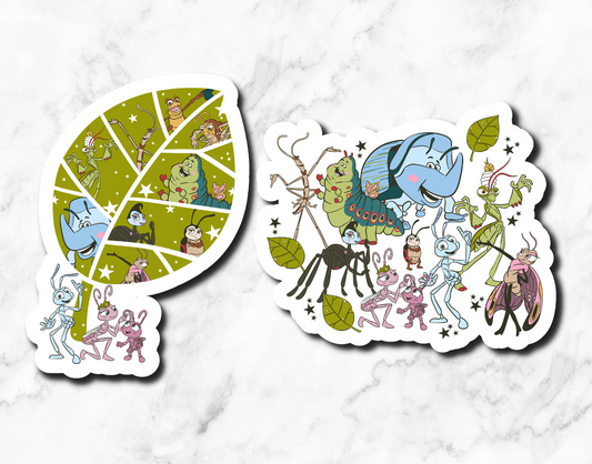 Bug Life **set of 2 stickers**