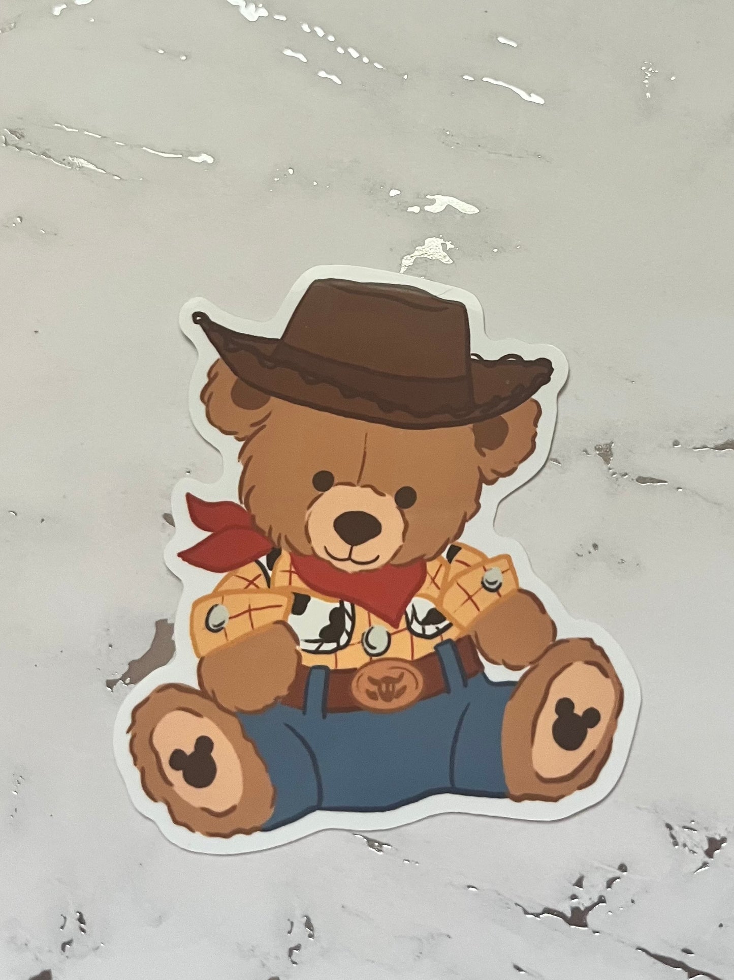Toy Bears Waterproof Vinyl Sticker