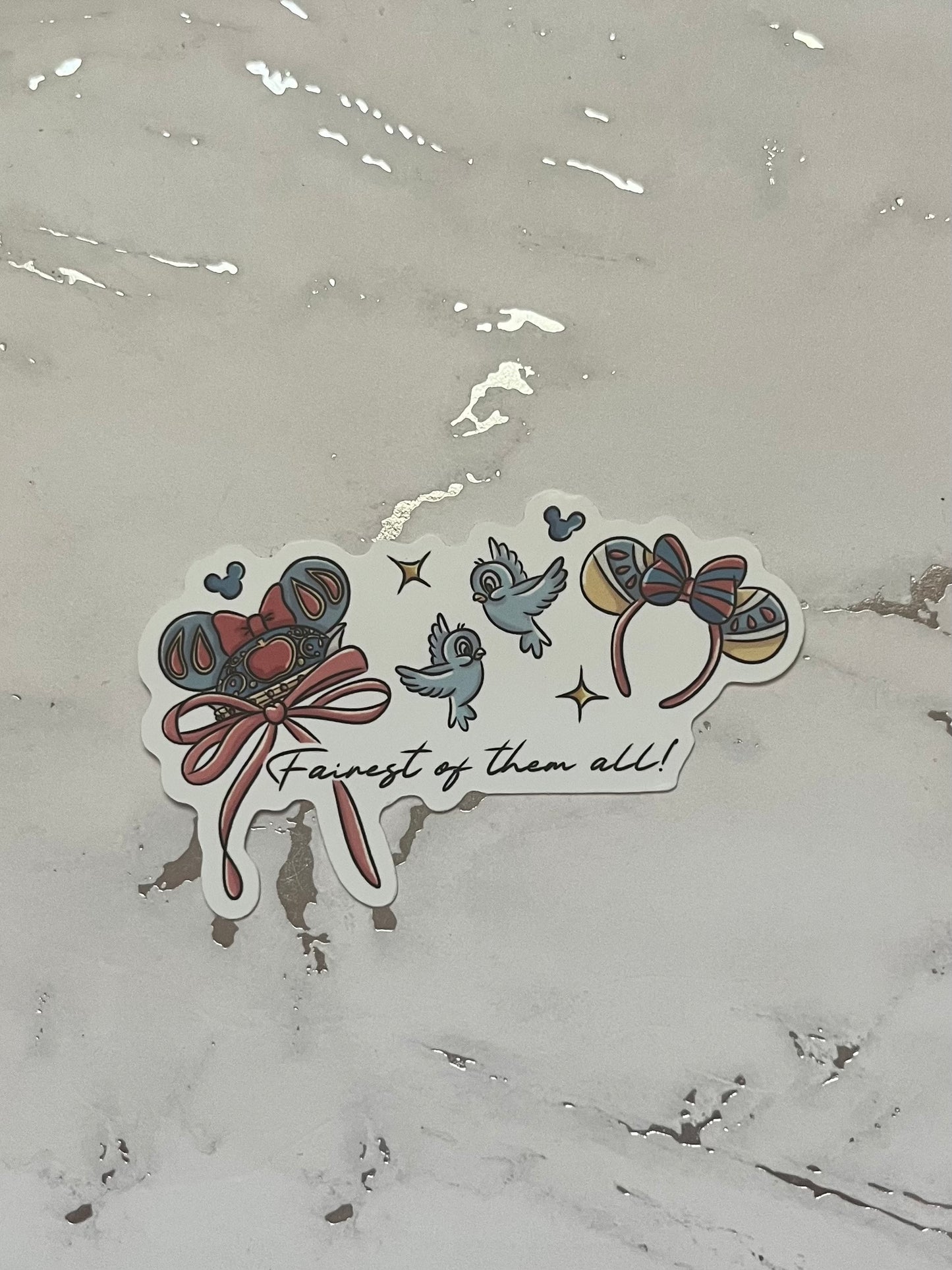 Snow Waterproof Vinyl Sticker
