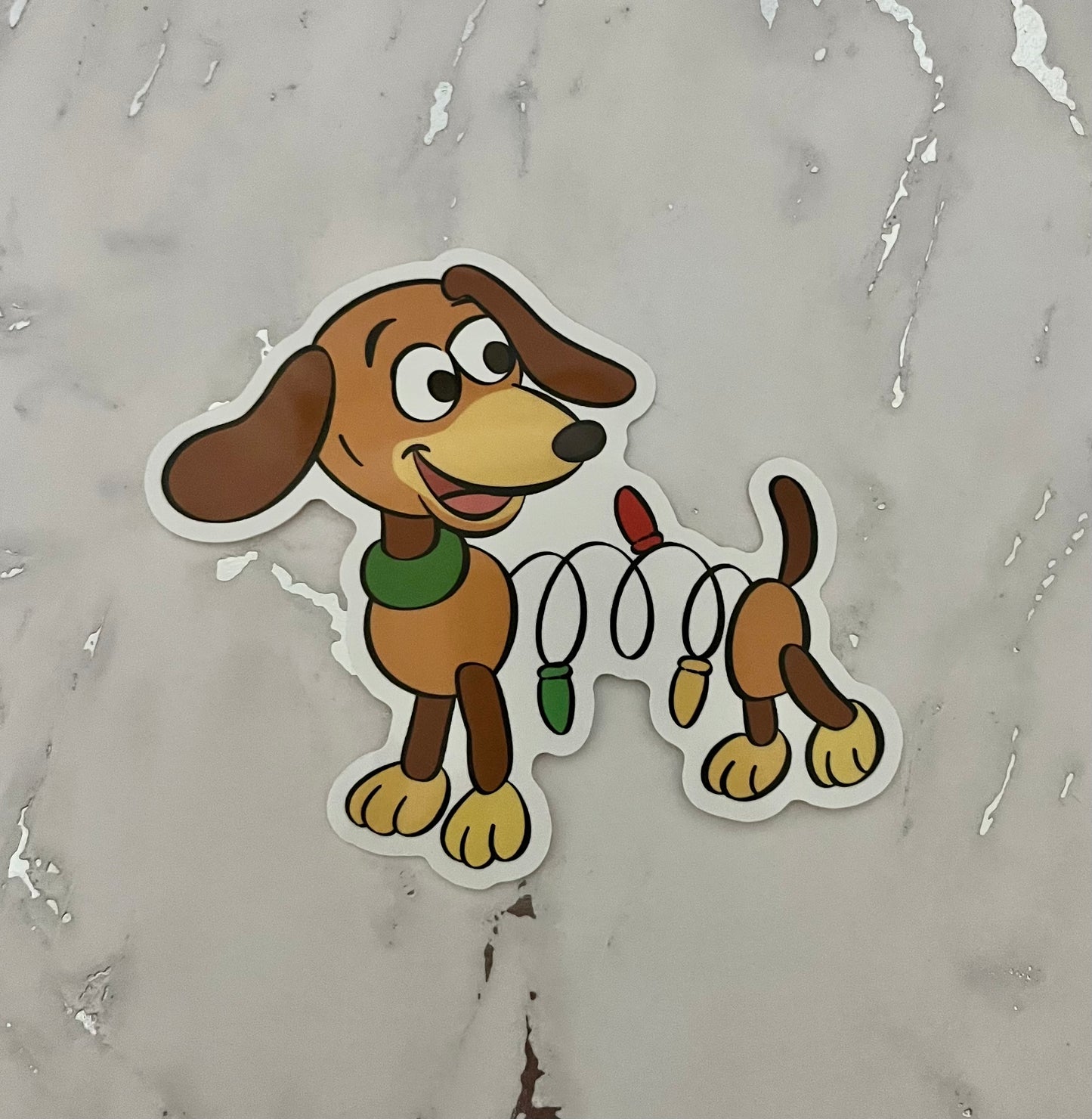 Toy Christmas Waterproof Vinyl Sticker