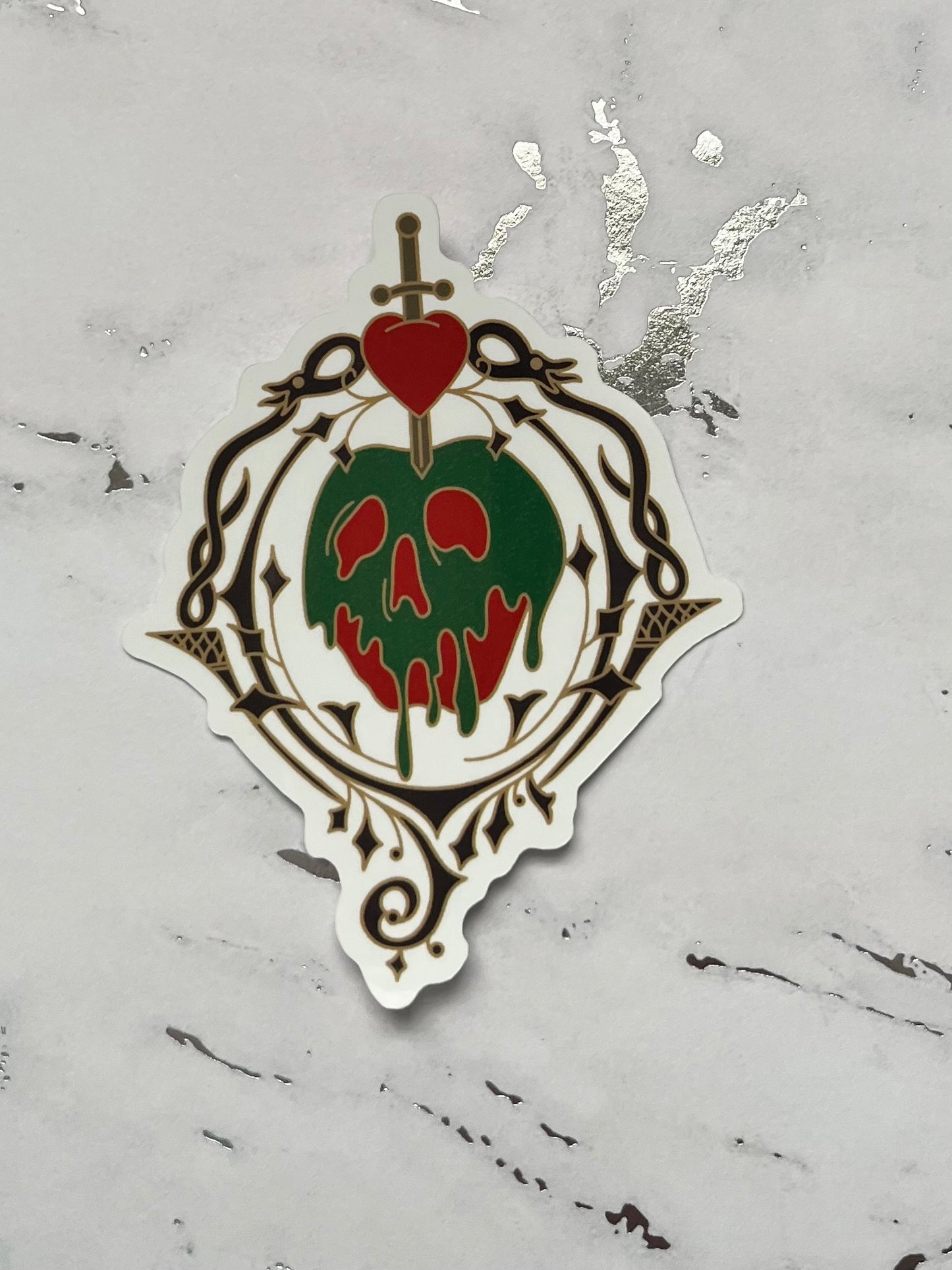 Poison Apple Waterproof Vinyl Sticker