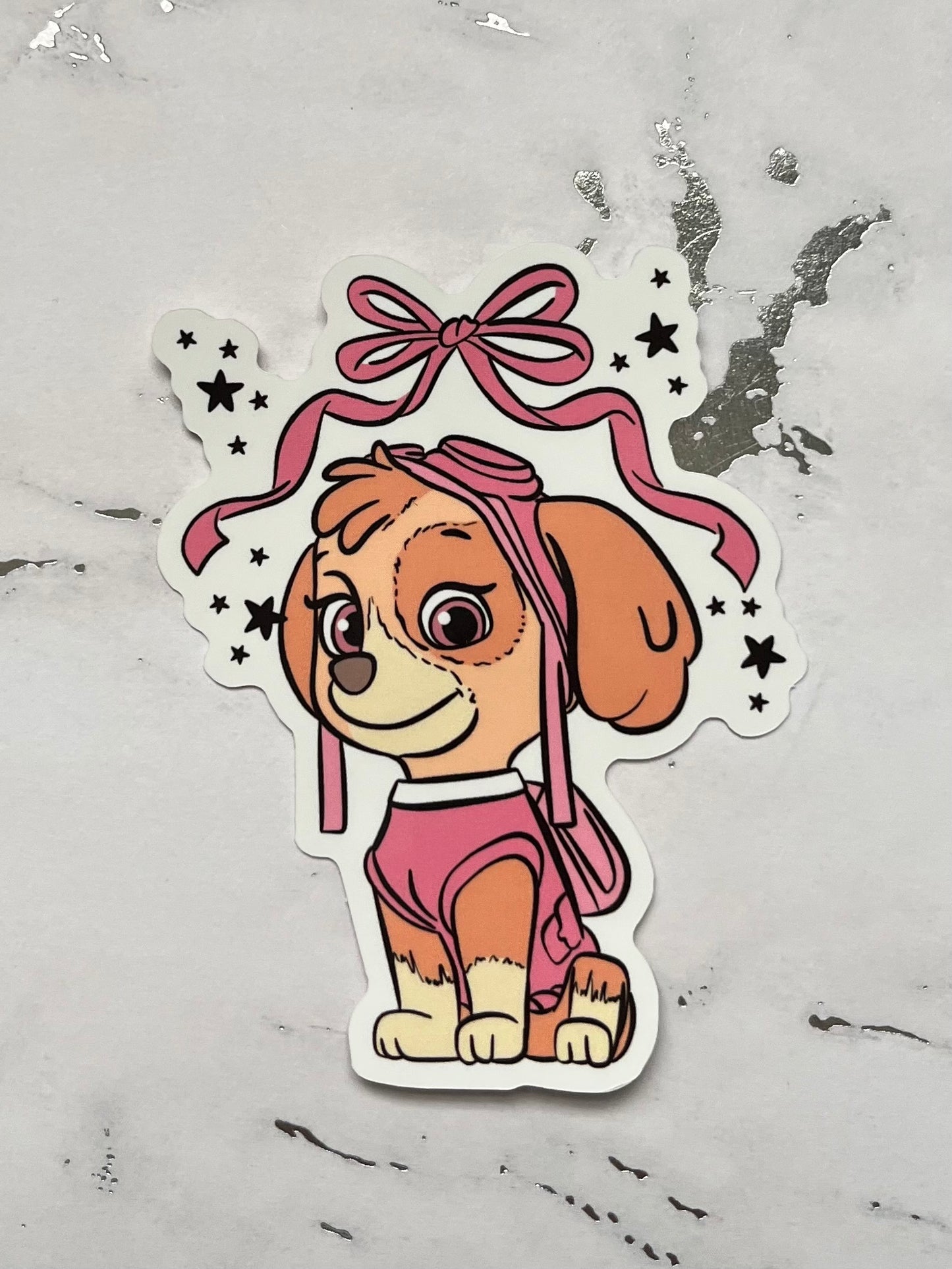 Hero Pups - Bows Waterproof Vinyl Sticker