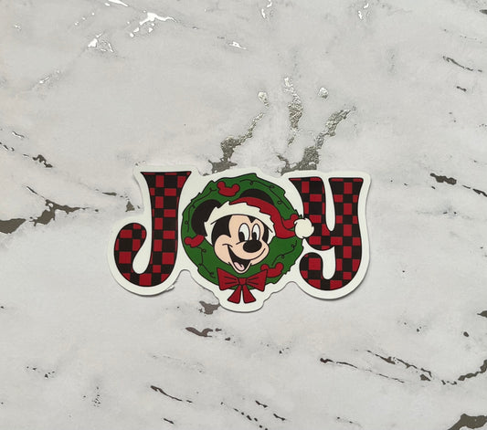 Joy Waterproof Vinyl Sticker