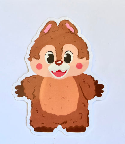 Magic Lafufu Singles Waterproof Vinyl Sticker