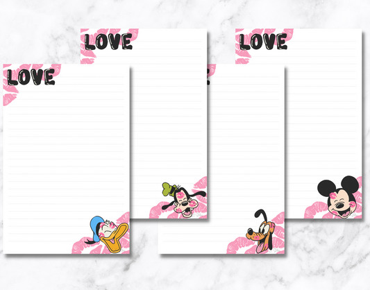 Kiss Kiss Notepad