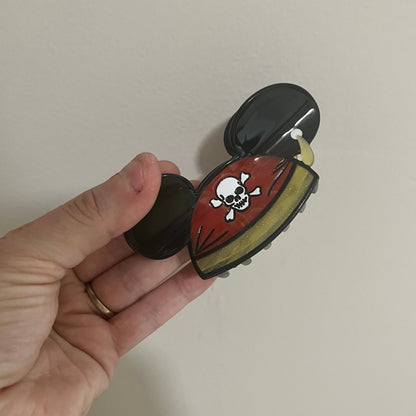 Pirate Mouse Hat Hair Clip **Exclusive Design** Comes with FREE matching sticker