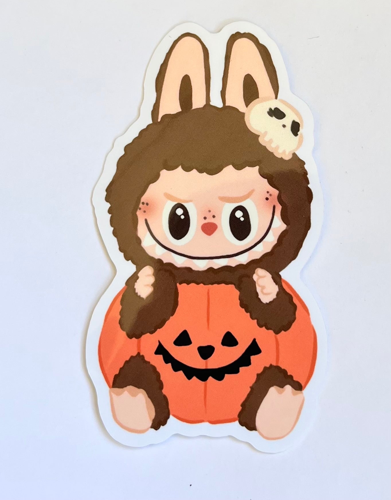 Spooky Lafufu Waterproof Vinyl Sticker