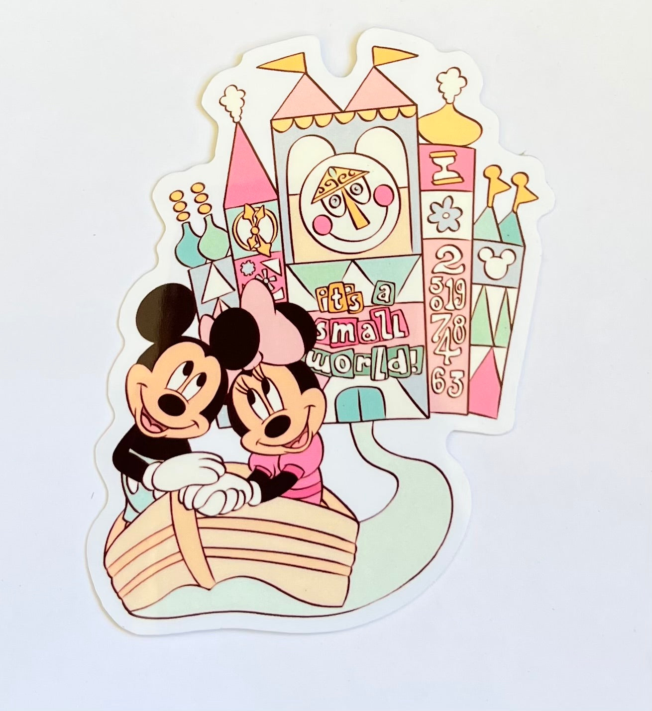 Mouse at the Park Waterproof Vinyl Sticker
