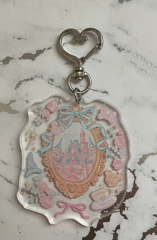 Magicland Castle - Version 1 Acrylic Keychain