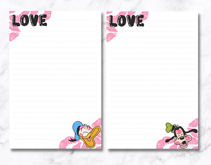 Kiss Kiss Notepad