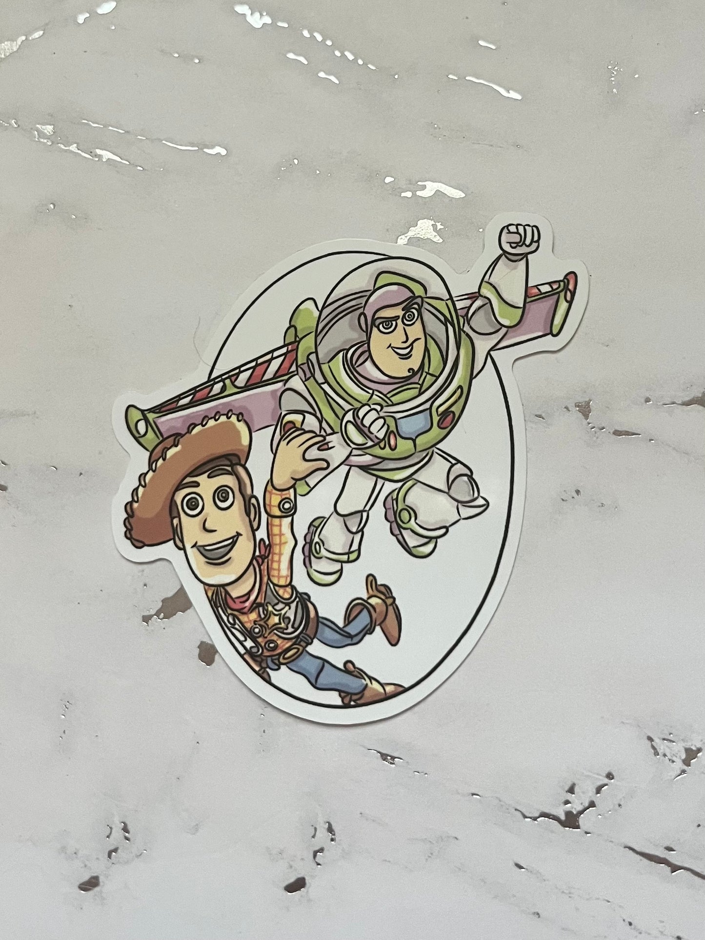 Toys Waterproof Vinyl Sticker