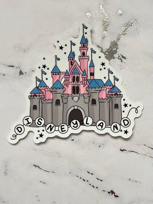 Castle - Land Waterproof Vinyl Sticker