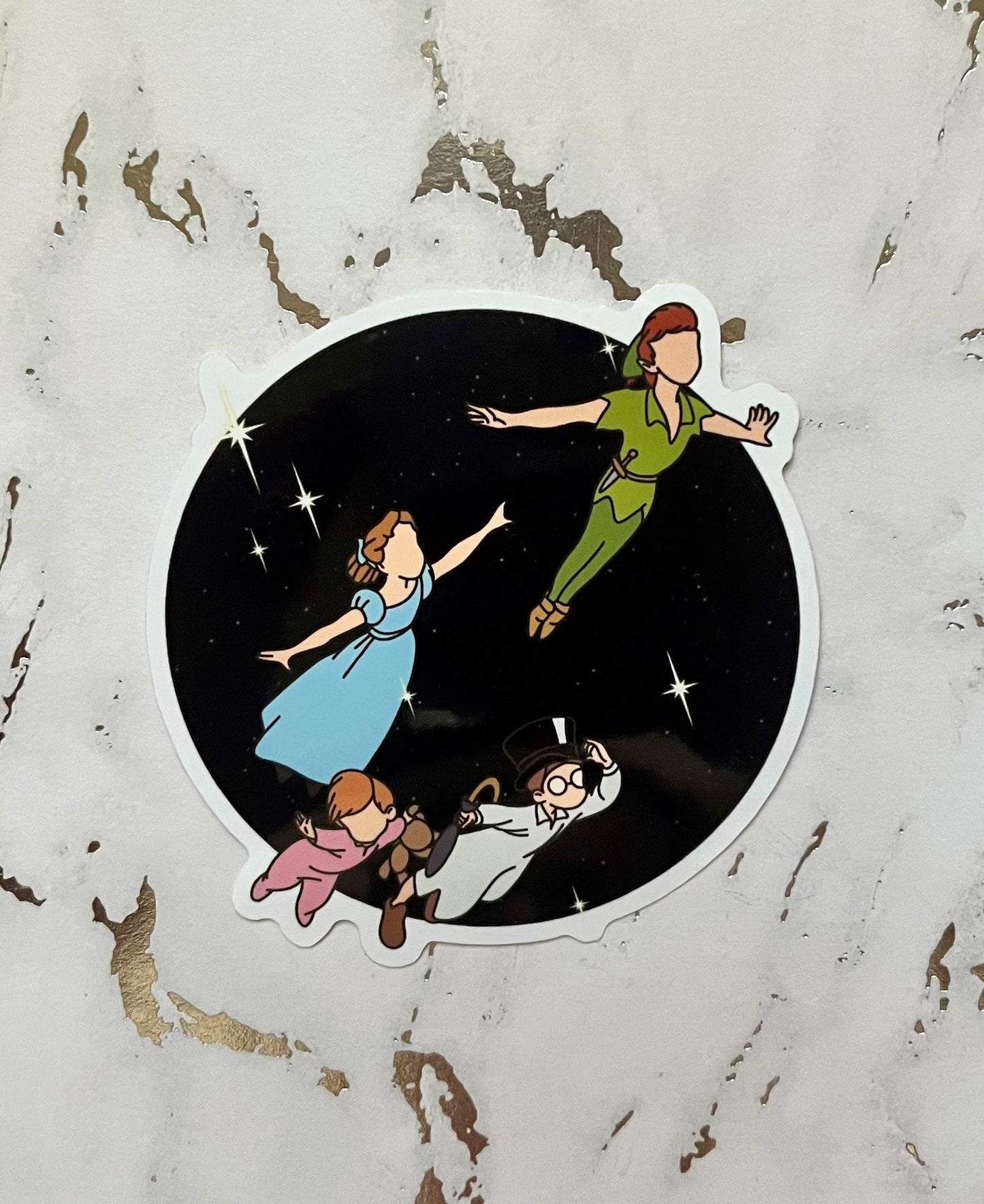 Peter Waterproof Vinyl Sticker