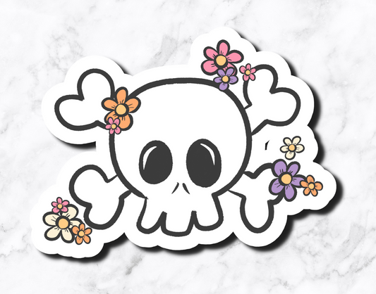 Floral Skull