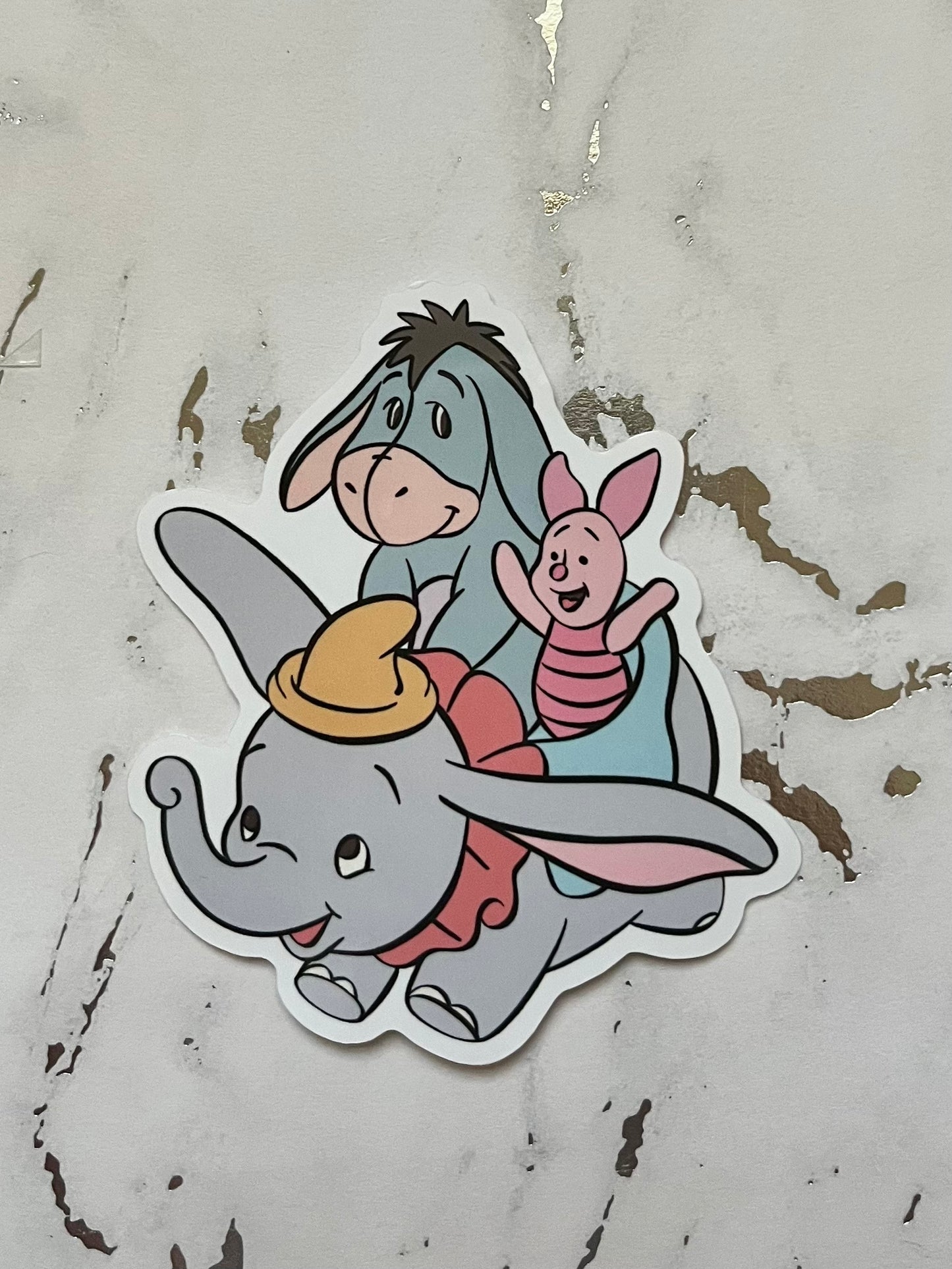 Elephant Ride Waterproof Vinyl Sticker