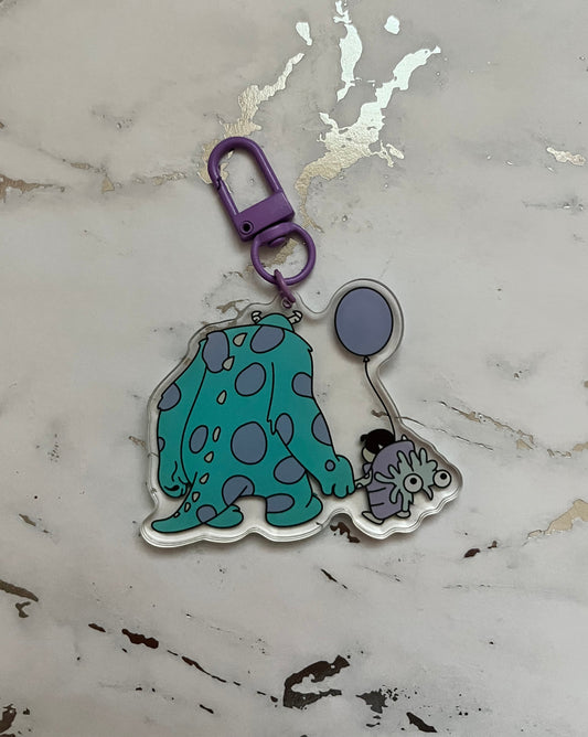 Monsters Duo Acrylic Keychain