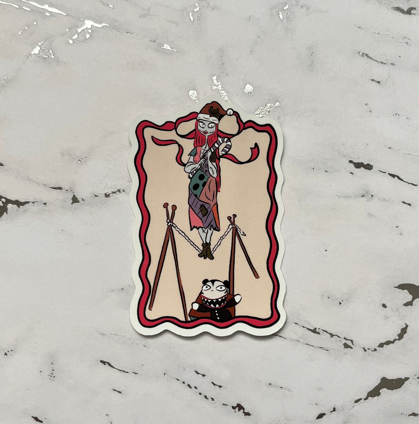 NBC HM Mashup Waterproof Vinyl Sticker