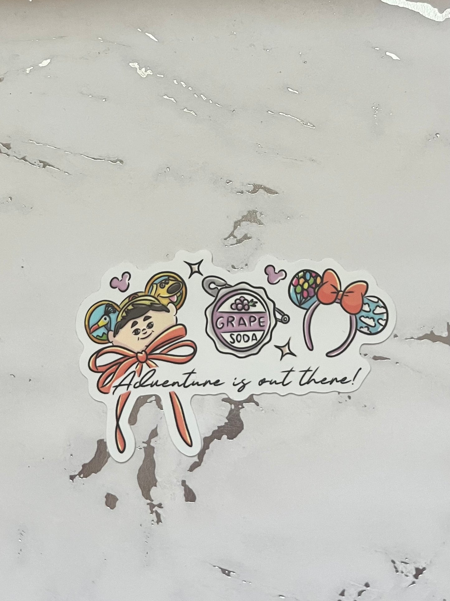 UP Waterproof Vinyl Sticker