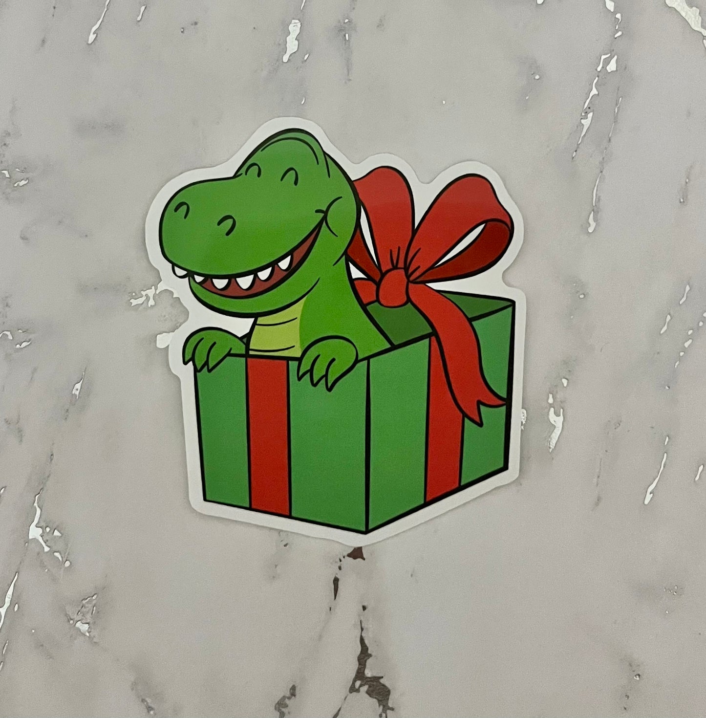 Toy Christmas Waterproof Vinyl Sticker