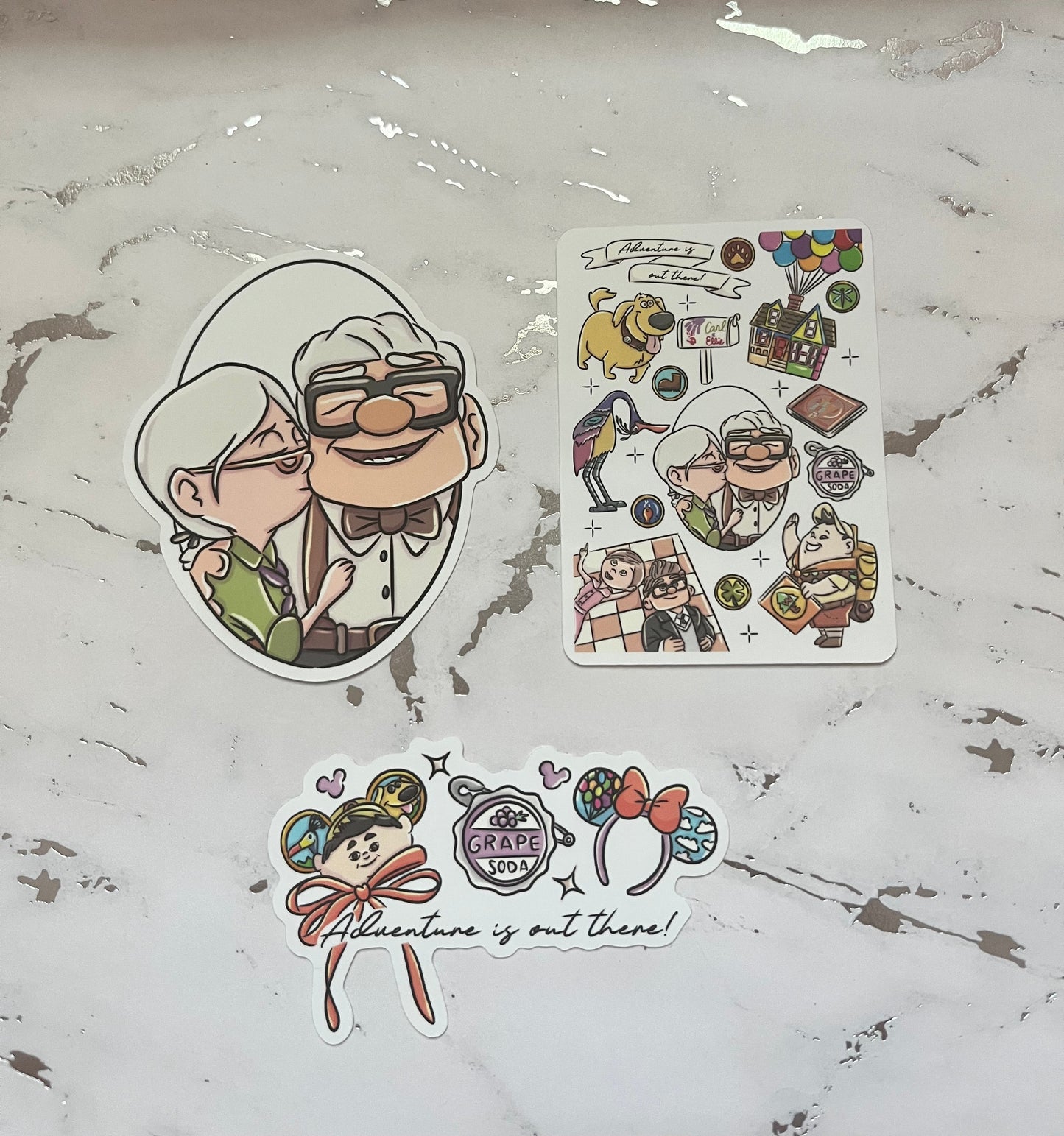 UP Waterproof Vinyl Sticker