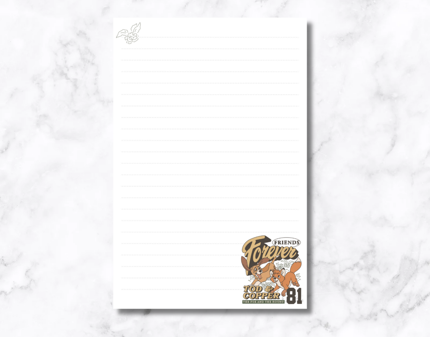 Friends Forever Notepad