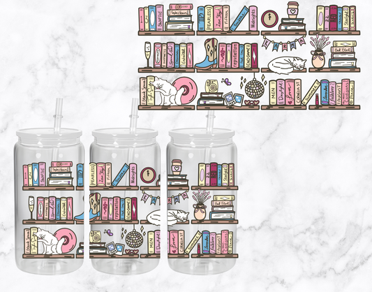 Swift Bookshelf Plastic Jar
