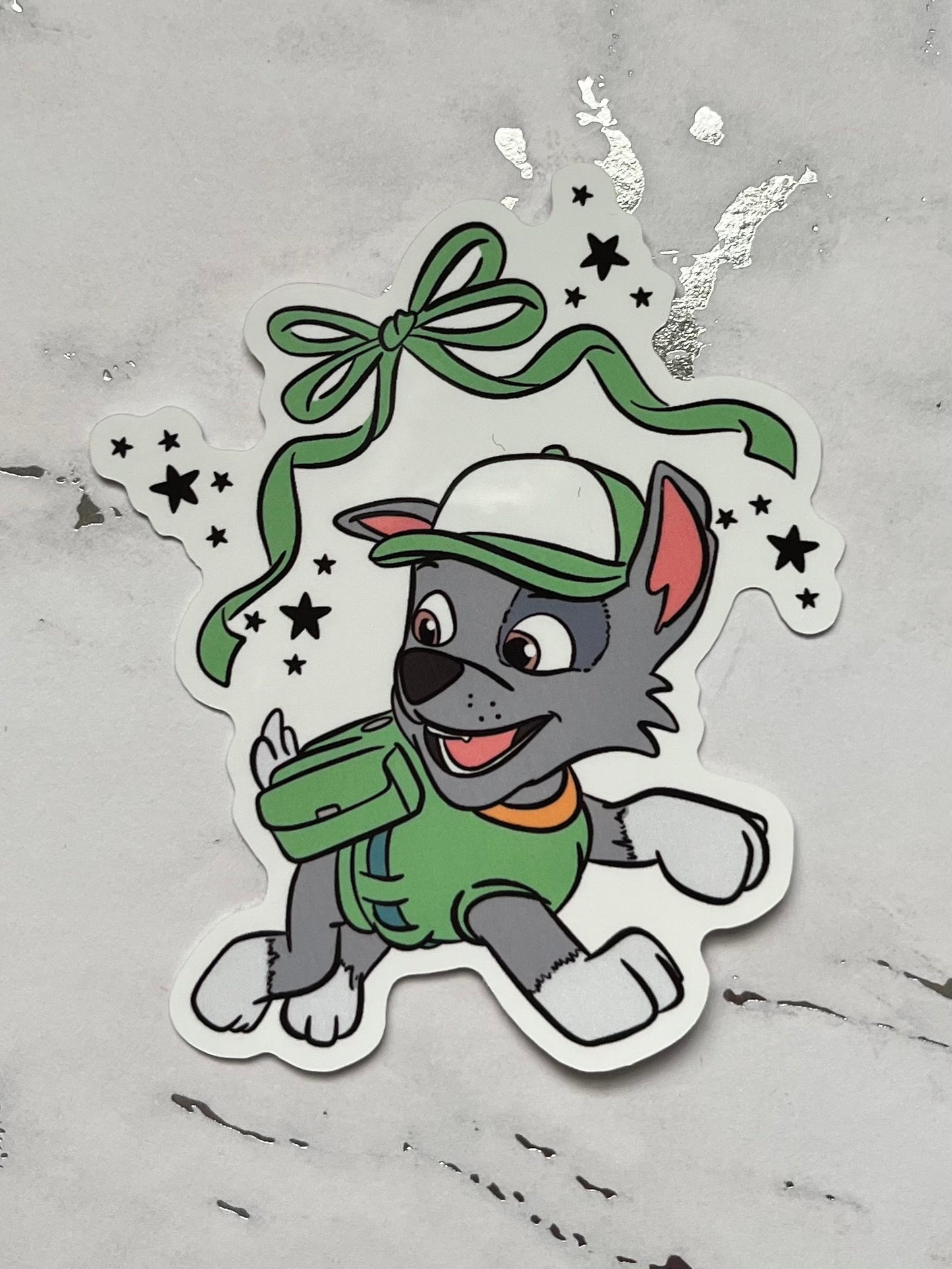 Hero Pups - Bows Waterproof Vinyl Sticker