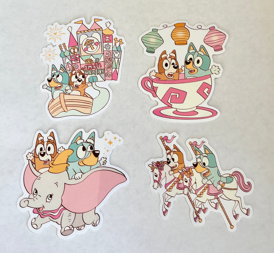 Pups at the Park Waterproof Vinyl Sticker