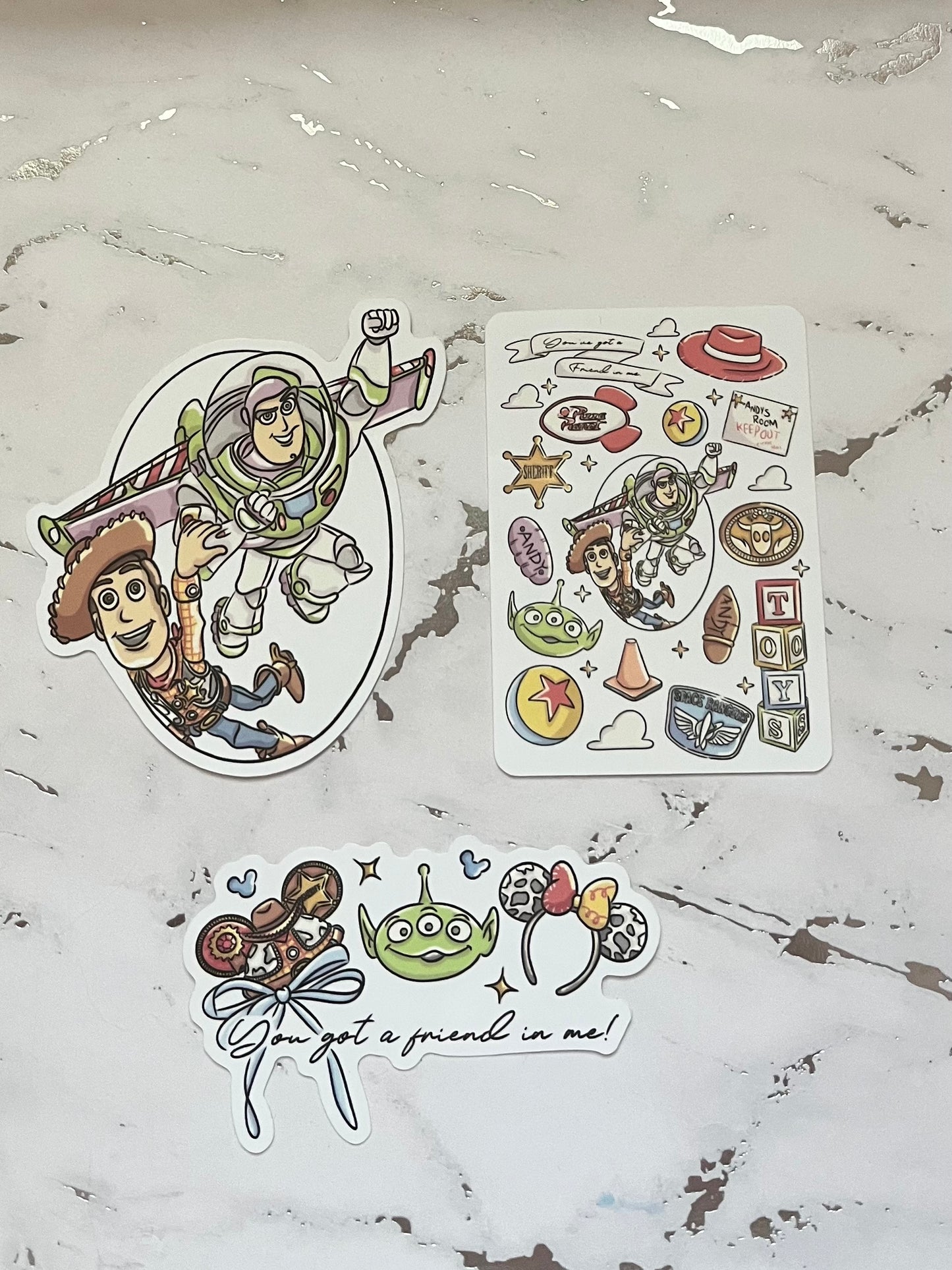 Toys Waterproof Vinyl Sticker