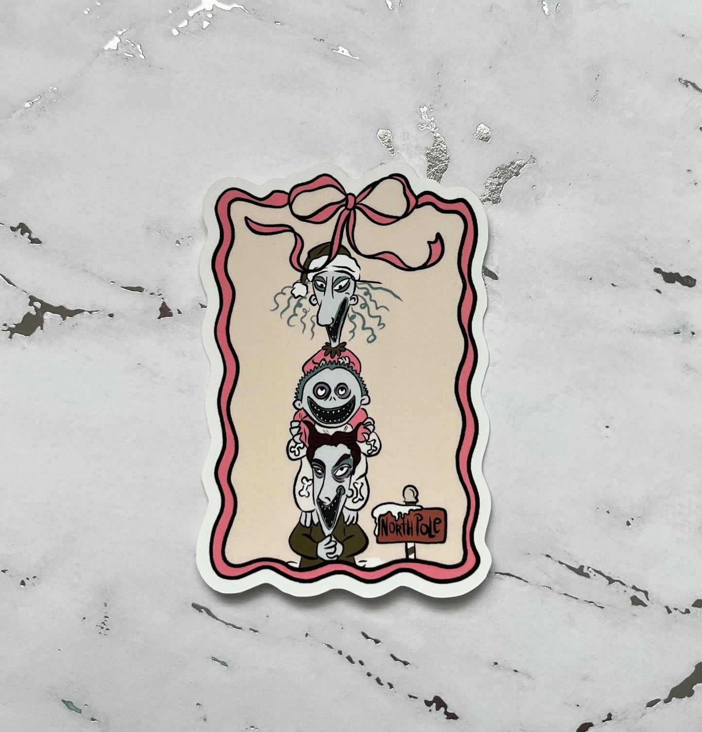 NBC HM Mashup Waterproof Vinyl Sticker