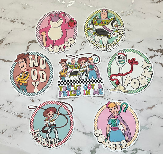Toy Crew Waterproof Vinyl Sticker