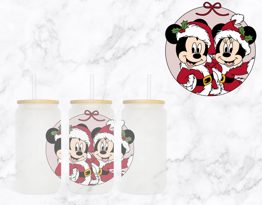 Mouse Clause Glas Cup