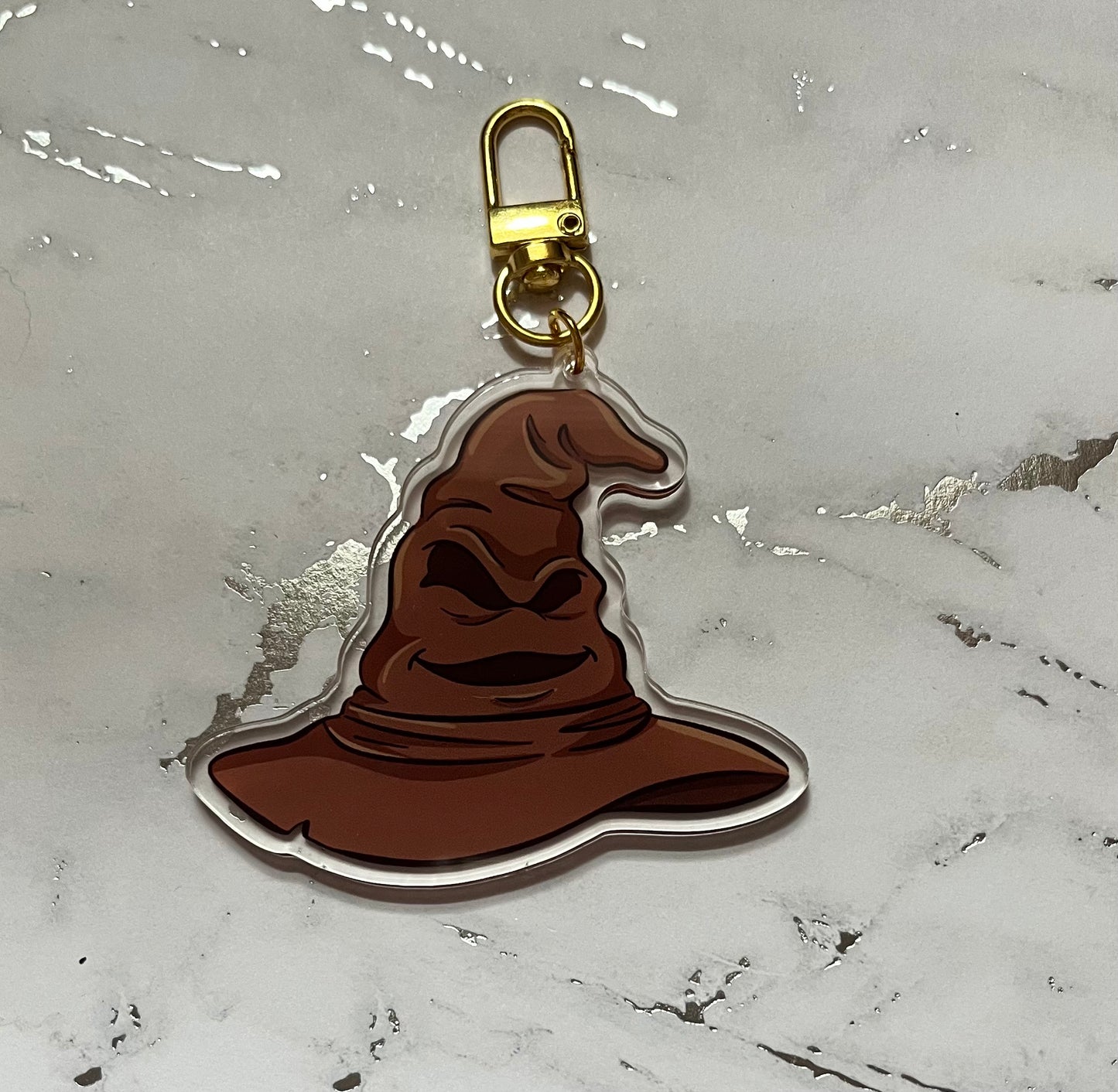Wizard Hat Acrylic Keychain