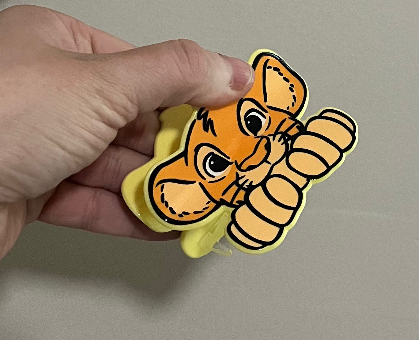 Lion Hair Clip