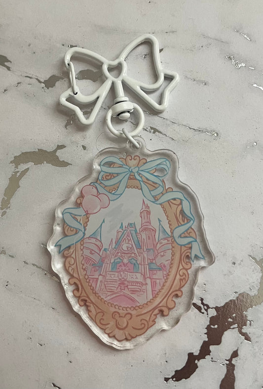 Magicland Castle - Version 2 Acrylic Keychain