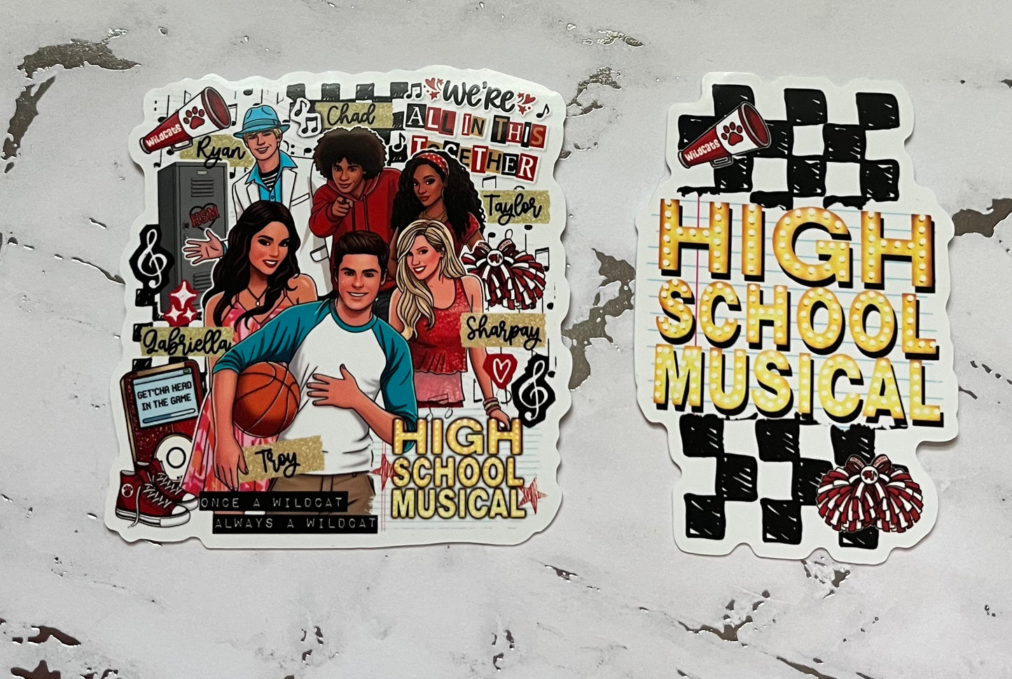 HSM Waterproof Vinyl Sticker