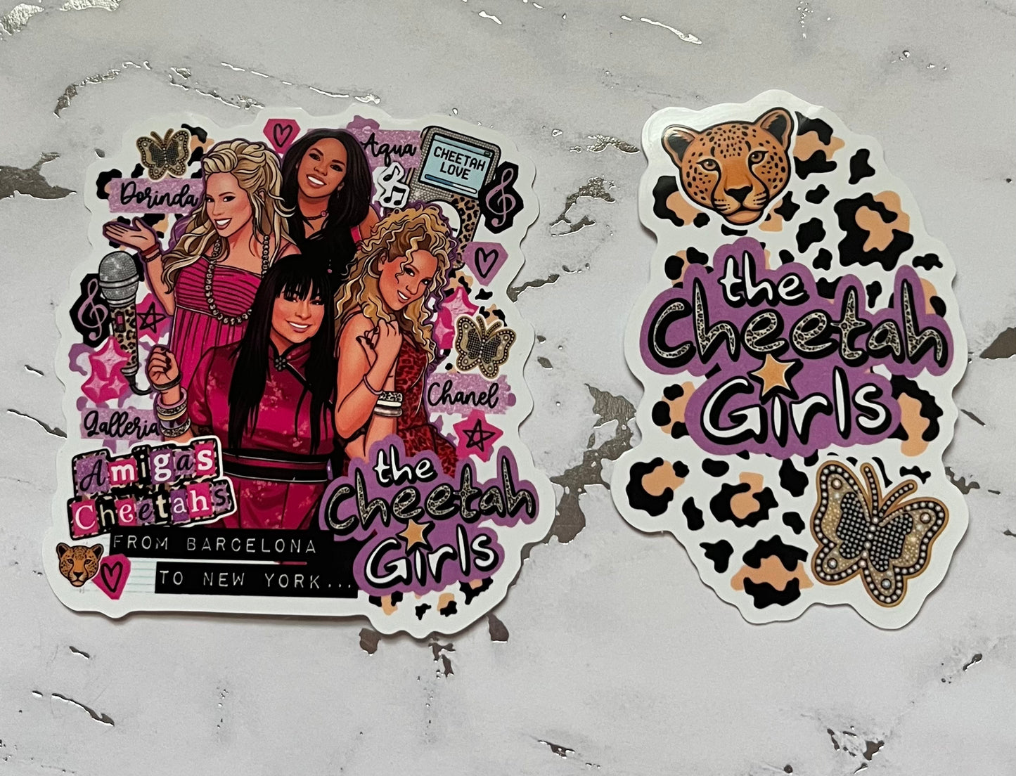 Cheetah Waterproof Vinyl Sticker