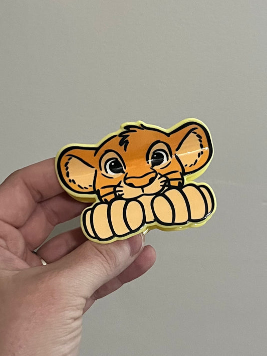 Lion Hair Clip