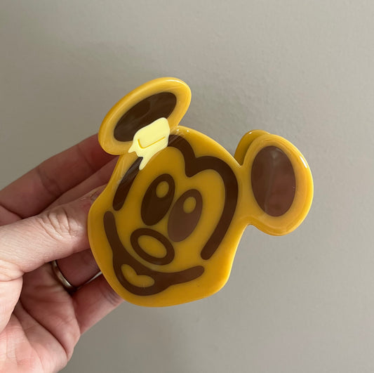 Mouse Waffle Hair Clip