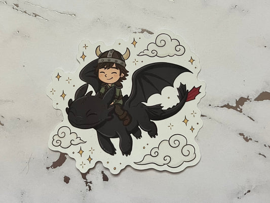 Dragon Waterproof Vinyl Sticker