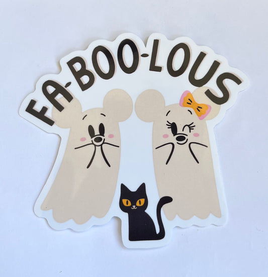 FaBooLous Waterproof Vinyl Sticker