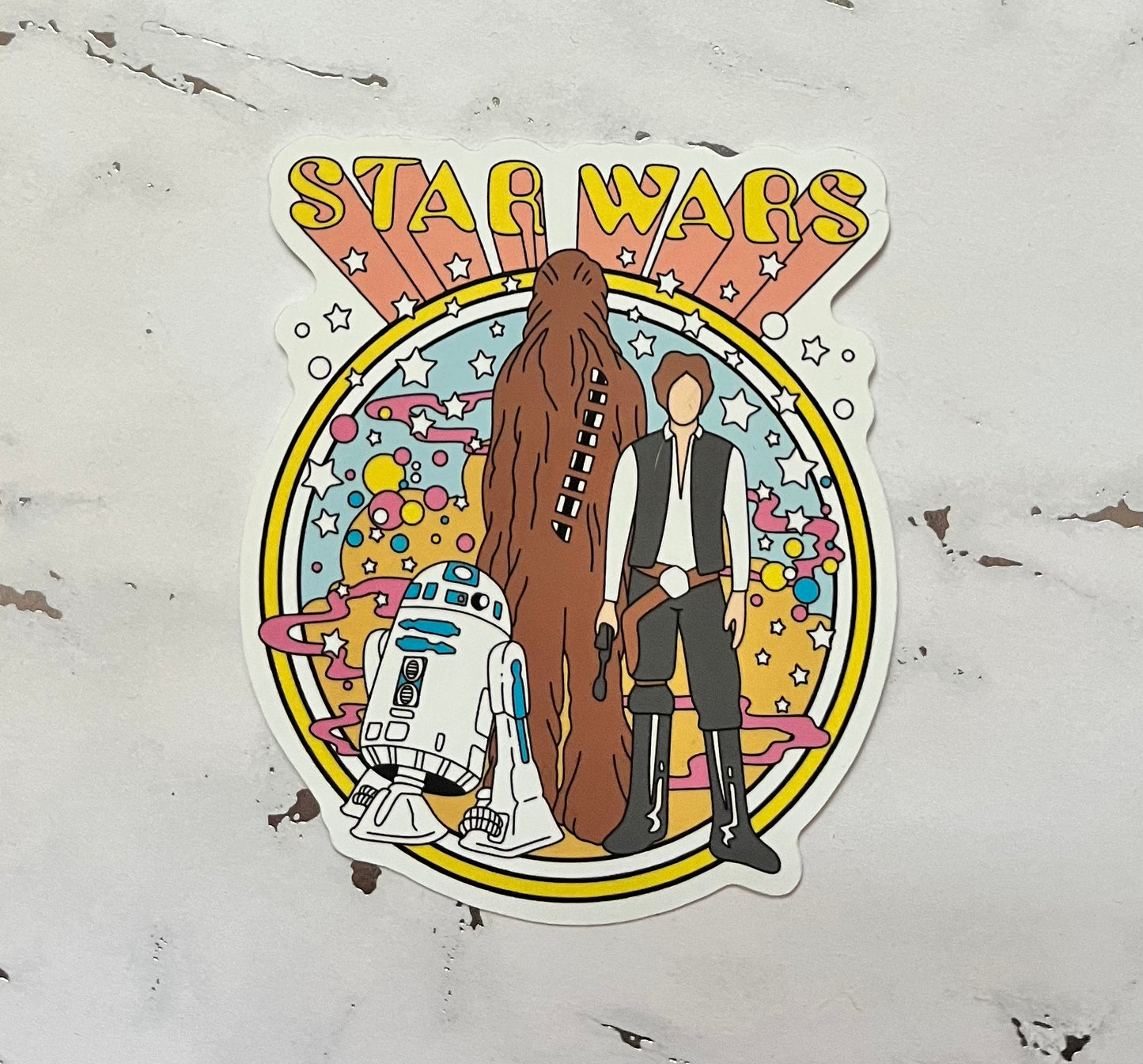 Star Gang Pals Waterproof Vinyl Sticker
